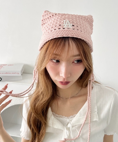 MLB ニット帽 ニットキャップ 「日本未発売/WEB限定」MLB KOREA(エム