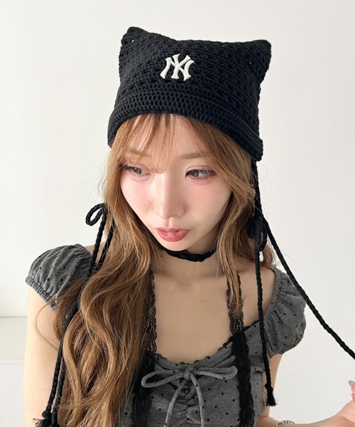 MLB ニット帽 ニットキャップ 「日本未発売/WEB限定」MLB KOREA(エム