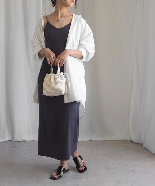 「minia」 フラットサンダル M ブラウン レディース_画像8