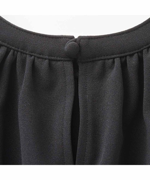 「Live in comfort」 長袖ワンピース MEDIUM ブラック レディース_画像5