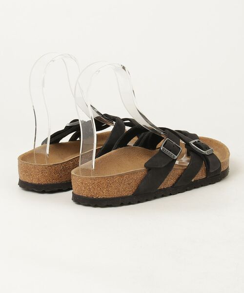 「BIRKENSTOCK」 フラットサンダル 25cm ブラック レディース_画像2