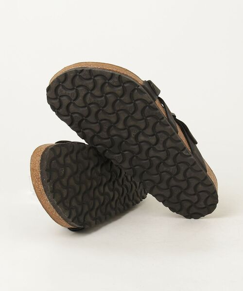 「BIRKENSTOCK」 フラットサンダル 25cm ブラック レディース_画像3