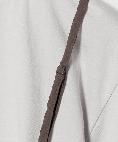 tシャツ エンボスキャミ＋Tシャツ ‐セットアイテム‐「A DAY IN THE LIFE」 レディースの画像
