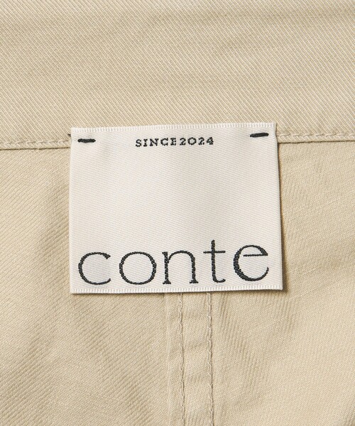 conte ワイドパンツ パンツ 「conte」ペインターパンツ レディース