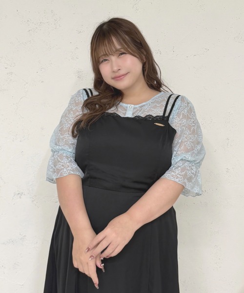 Louiosy（ルオシー） ブラウス シャツ 半袖 「Louiosy」「大きいサイズ 