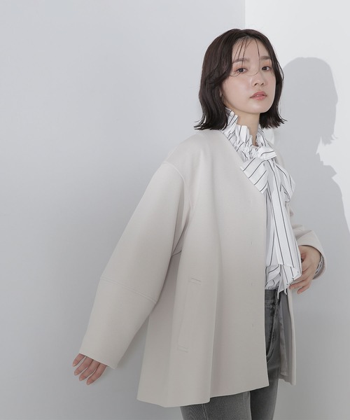 ジャケット 新品 NATURAL BEAUTY BASIC NATURAL BEAUTY BASIC（ナチュラルビューティーベーシック