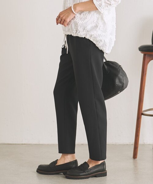 BEARDSLEY（ビアズリー） パンツ ウエストリブスリムパンツ レディース