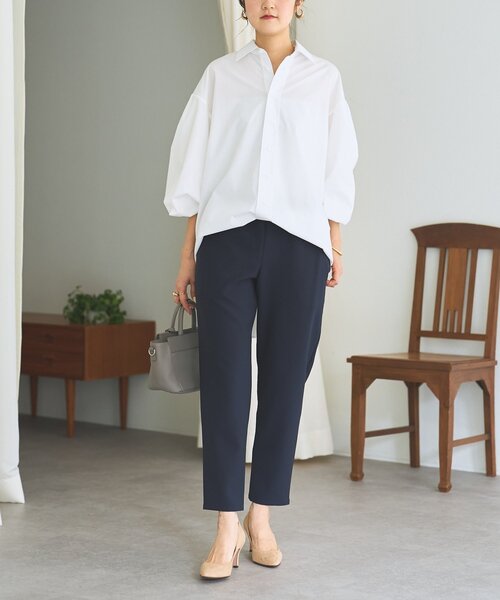 BEARDSLEY（ビアズリー） パンツ ウエストリブスリムパンツ レディース