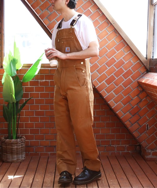 Carhartt オーバーオール 34 x 30 ブラウン Carhartt（カーハート） オーバーオール W34xL30 ブラウン メンズ