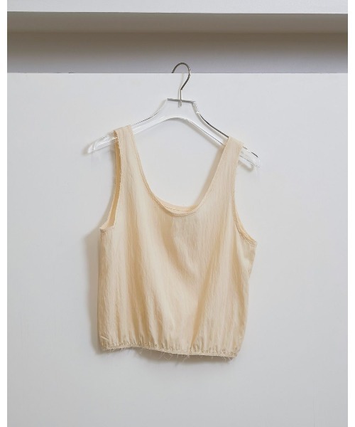 トップス Uneck Washer Tops todayful TODAYFUL トゥデイフル todayful タンクトップ ノースリーブ Uneck