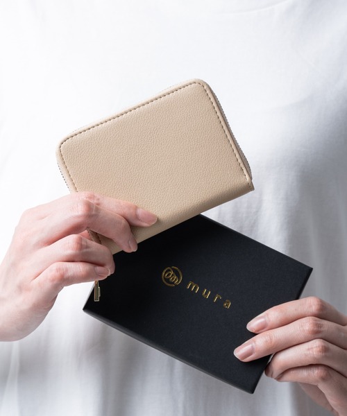 「MURA」 カードケース FREE ベージュ レディース_画像2