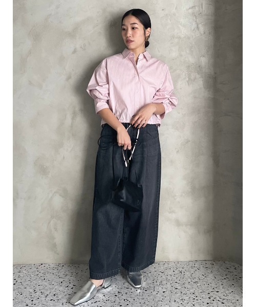 「Mila Owen」 デニムパンツ 0 ライトブルー レディース_画像7