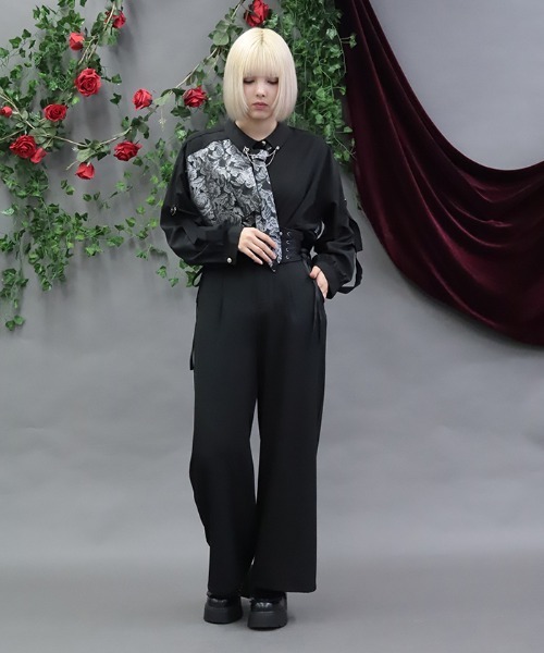 NIBBLE POISON（ニブルポイズン） パンツ コルセットデザインパンツ