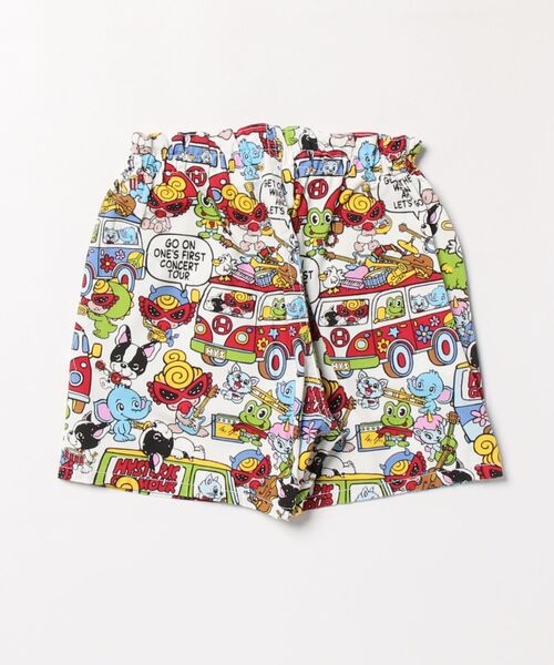 HYSTERIC MINI（ヒステリックミニ） パンツ BAND WAGON総柄 ショート