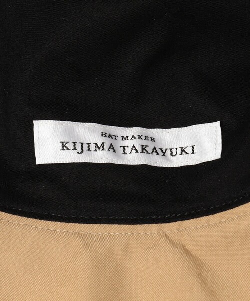 「KIJIMA TAKAYUKI」 ハット 3 ブラック メンズ_画像6