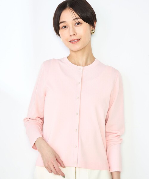 「NOLLEY'S Sophi」 ニットカーディガン 36 ベビーピンク レディース_画像5