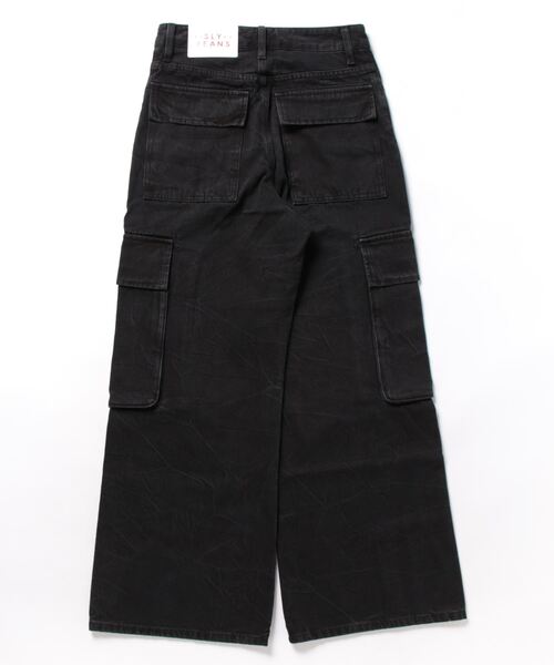 「SLY」 デニムパンツ 0 ブラウン レディース_画像2