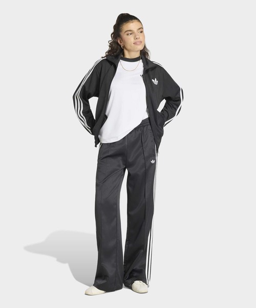 adidas（アディダス） ワイドパンツ スウェットパンツ ジャージ SATIN