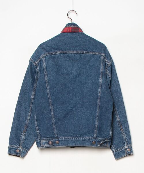 「Levi's」 デニムジャケット X-SMALL ネイビー メンズ_画像2