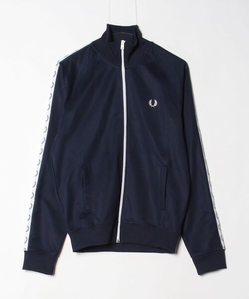 FRED PERRY ネイビー ジップアップジャージ　s FRED PERRY（フレッドペリー） ジャージブルゾン S ネイビー メンズ