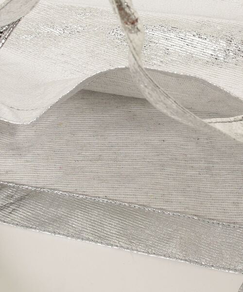 「BINDU」 ハンドバッグ - シルバー レディース_画像4