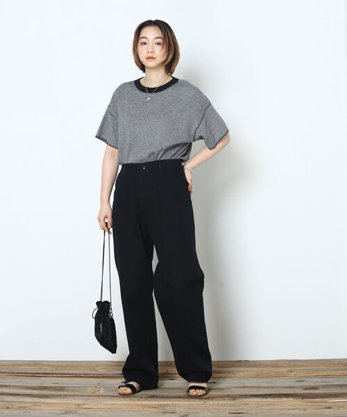 「FREAK'S STORE」 パンツ SMALL オリーブ レディース_画像2