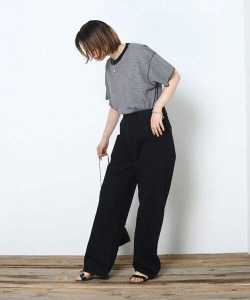 「FREAK'S STORE」 パンツ SMALL オリーブ レディース_画像7