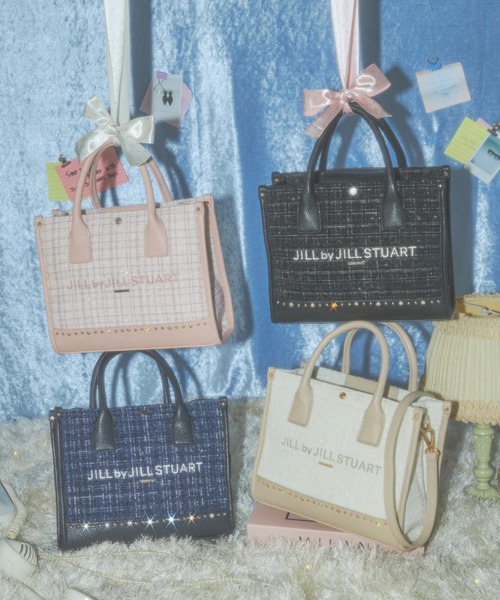 ジル・スチュアート　ジルバイジル・スチュアート　ツイードバッグ　ショルダーバッグ JILL by JILL STUART（ジルバイジルスチュアート） ショルダーバッグ