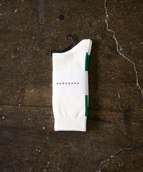 HARUSAKU（ハルサク） 靴下 HARUSAKU / Single Back LIne Socks