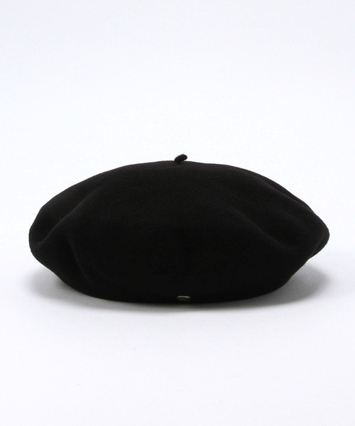 Campan noir ベレー帽　フランス製　laulhere タグ付き　新品 LAULHERE 帽子 ベレー帽 CAMPAN/カンパン（11インチ