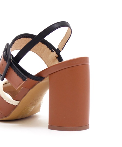 サンダル BIBI LOU / bicolor back strap sandals(バイカラーチャン 