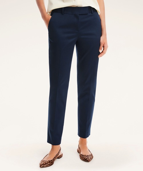 BROOKS BROTHERS チノパン ストレッチコットン フラットフロント