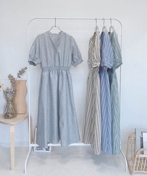 ワンピース スキッパー5分袖ワンピース 最大10 Offクーポン