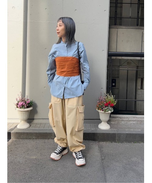 新品タグ付◆ エッグ　アーバンリサーチ　LAATO tack blouse LAATO（ラート）の「TACK BLOUSE（シャツ/ブラウス）」 - WEAR