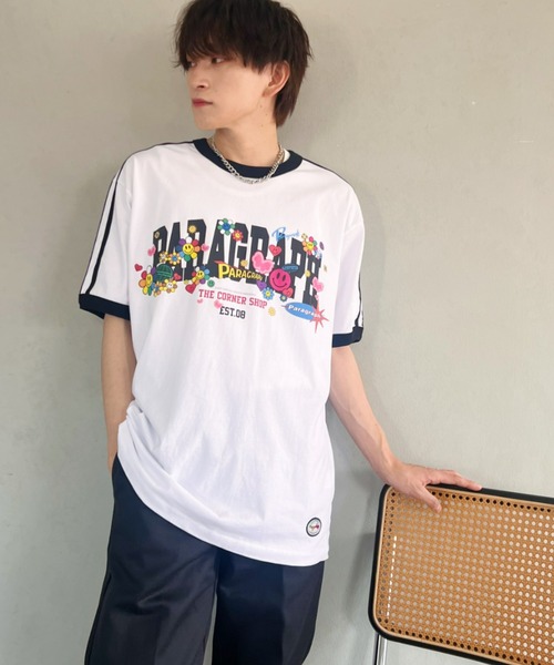 [PARAGRAPH] SMILE FLOWER T-SHIRT/追跡付 PARAGRAPH] SMILE FLOWER T-SHIRT/追跡付 PARAGRAPH Daisy smile