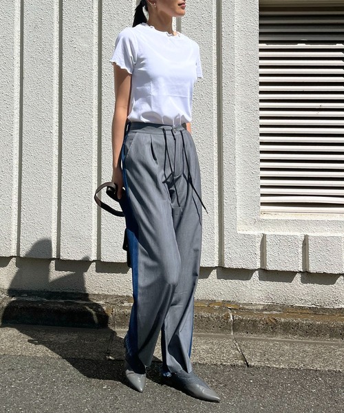 【売り切り御免！】 Jewelobe スラックス バックデニムドッキングワイド パンツ パンツ