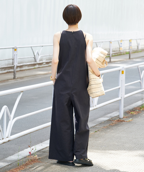 plage サロペット オーバーオール Cut off アメリカンスリーブ