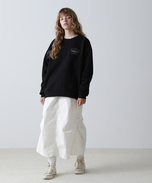 トレーナー スウェット VARSITY LOGO SWEAT レディース AVIREX トレーナー スウェット VARSITY LOGO SWEAT/バーシティ