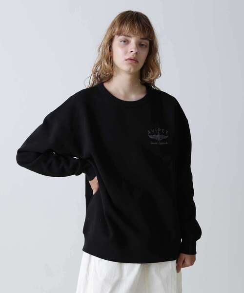トレーナー スウェット VARSITY LOGO SWEAT レディース AVIREX トレーナー スウェット VARSITY LOGO SWEAT/バーシティ