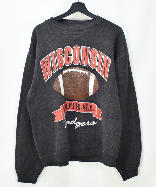 アメリカビンテージ　スウェット　Wisconsin VINTAGE トレーナー スウェット 「ヴィンテージ古着」90's