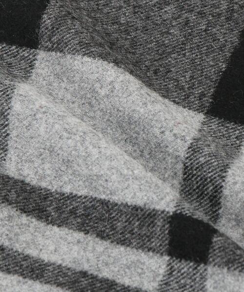 【新品タグ付】BLACK LABEL カシミヤ100% チェックマフラー カシミヤ100％ チェックミニマフラー | Muffler | FUKAKINET