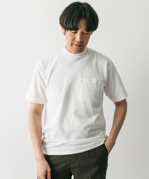 tシャツ Tシャツ メンズ 「Sサイズ/WEB限定」「イージーケア」ポンチポケットショートスリーブTシャツ｜zozo｜09