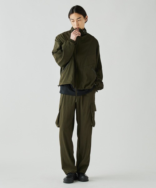 UJOH（ウジョー） ジャケット ブルゾン STUDIOUS別注 ZIP Stand Collar