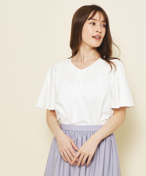 COUP DE CHANCE tシャツ Tシャツ 「洗える／日本製／フレアー