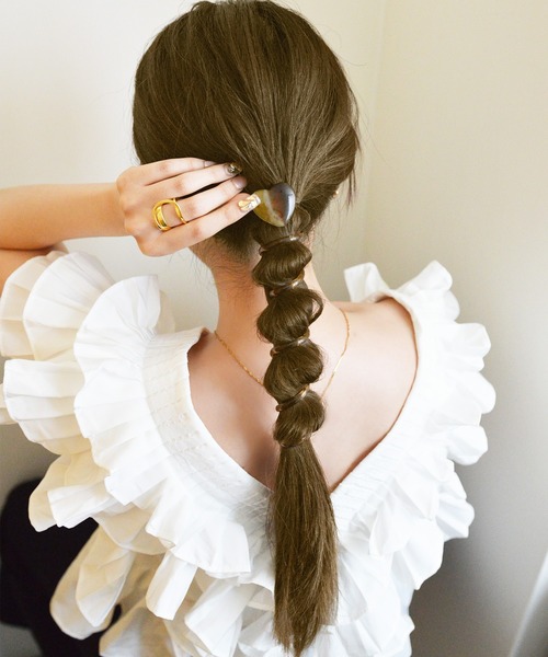 【agnes b】AI39 BARRETTE B. バレッタ AI39 BARRETTE B. バレッタ ｜agnès b. FEMME（ファム