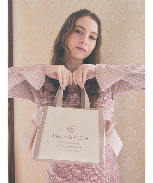 メゾン ド フルール Maison de FLEUR キャンバススクエア2Way