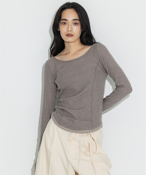 STUDIOUS（ステュディオス） ヘンリーネック tシャツ 「STUDIOUS