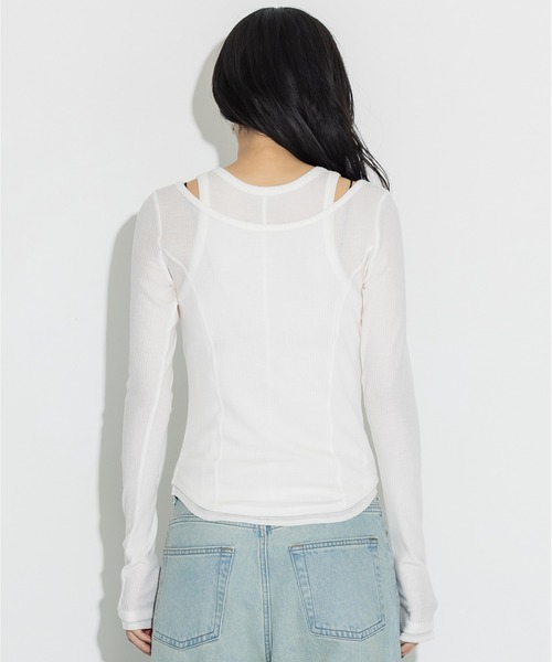 STUDIOUS トップス STUDIOUS（ステュディオス） ヘンリーネック tシャツ 「STUDIOUS