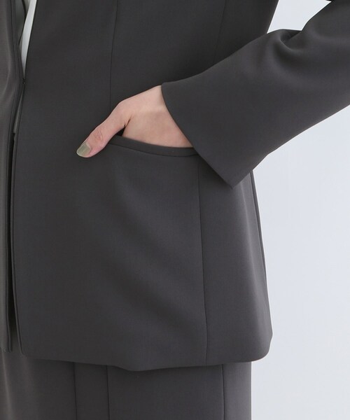 INDIVI（インディヴィ） スーツ 「洗える／日本製／定番スーツ