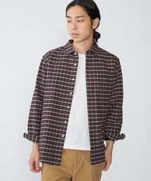 シャツ SHIPS: レギュラーカラー オンブレ チェック ネルシャツ メンズ｜ZOZOTOWN Yahoo!店